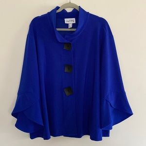 Joseph Ribkoff jacket size 22, royal blue, worn once